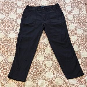 Jag Pants Women's Black Cargo Pocket Utility Pant size 6 Black NWOT